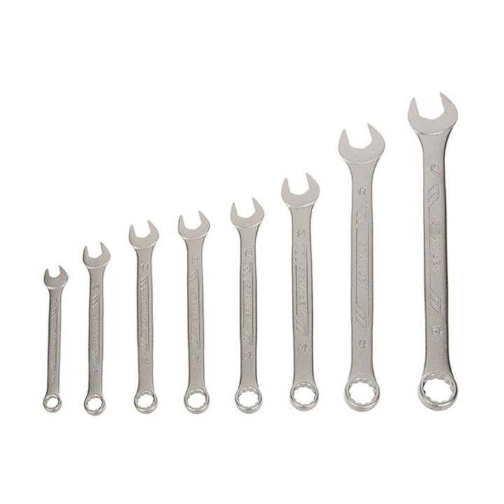 مجموعه 8 عددی آجار یک سر تخت یک سر رینگی استنلی مدل STMT73649-8 Stanley STMT73649-8 6PCS Combination Wrench